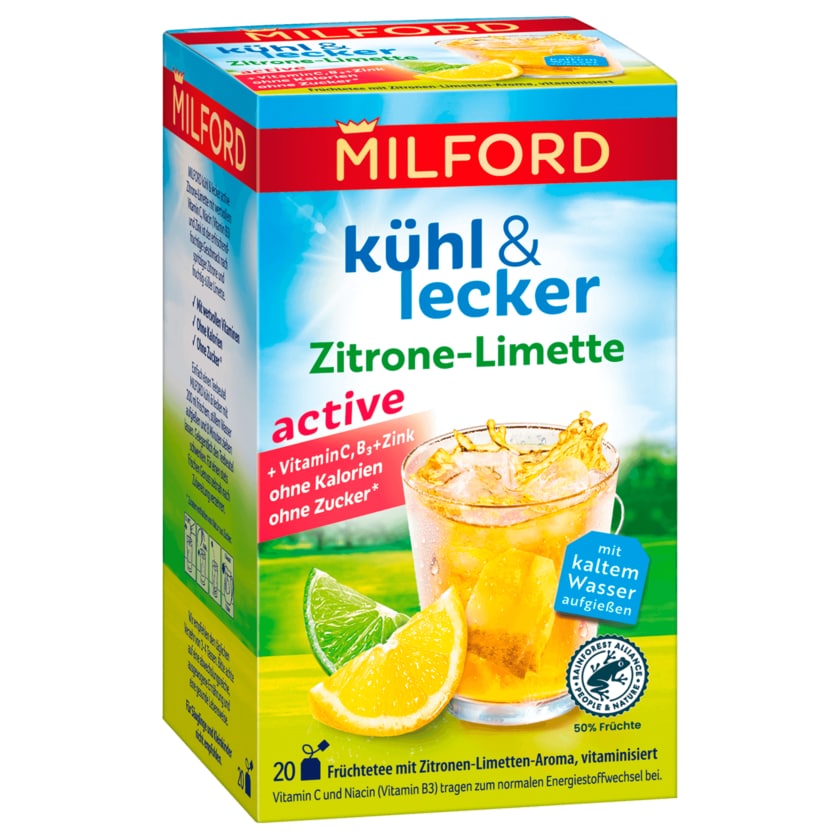 Milford kühl & lecker Zitrone Limette 50g